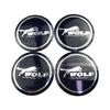 56MM Car Decals Wheel Rims Center Hub Stickers for Ford ST RS Fiesta Edge Explorer Shelby Focus 2 3 Mondeo Kuga Fusion Ecosport