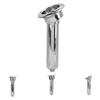 Outrigger Tube Cup Holder Boat Rod Cup Holder Enhanced Stability Weatherproof Long Durability Stainless Steel for Yacht Ship