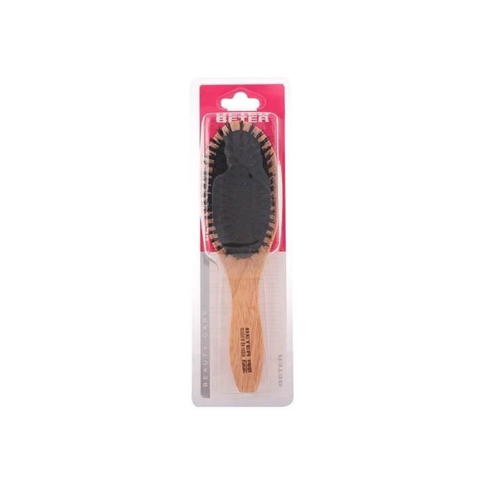 Beter - HAIR BRUSH cushion mixed bristles oak wood body 1 pz - -