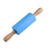 Silicone Rolling Pin Kneading Pad Set Silicone Roller Type Pressure Roller Pizza Grade Rolling Pin Pad Kitchen Baking Tool