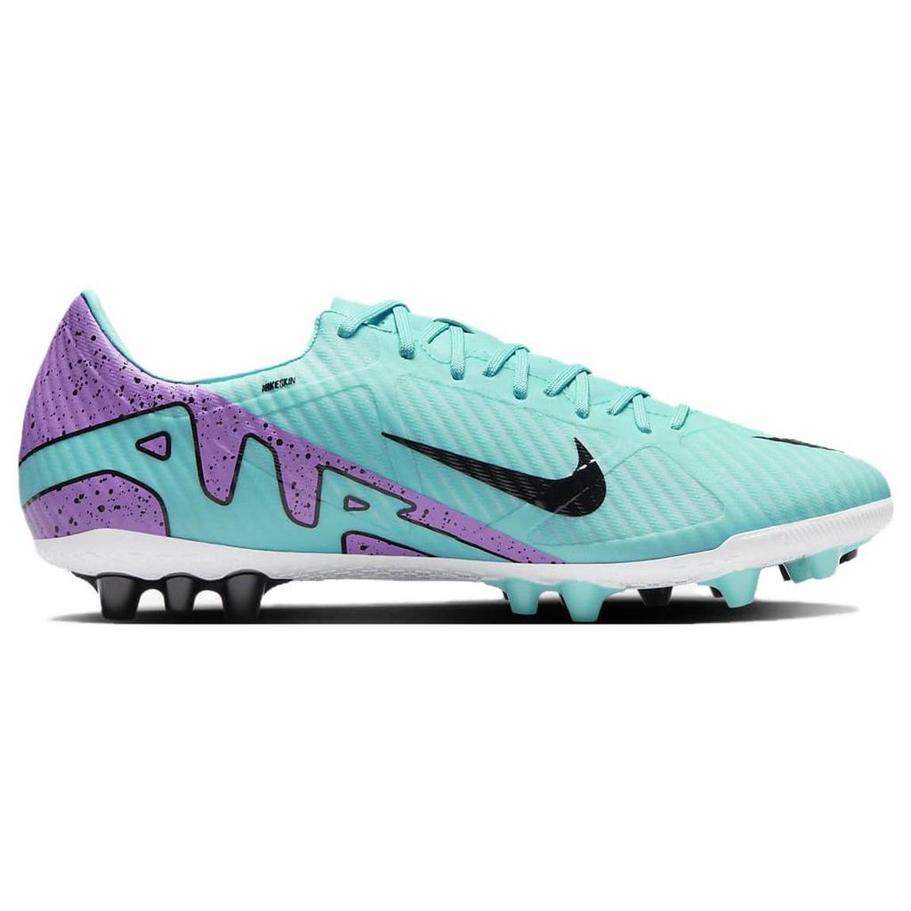 Nike Air Zoom Vapor 15 Academy AG Soccer Shoes Unisex Soccer Shoes Green Purple DJ5630-300