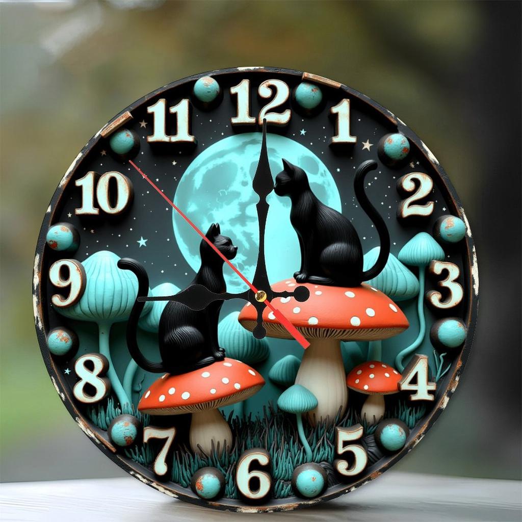 Timeless Design 25x25cm Wood Wall Clock Outlasts Fleeting Trends