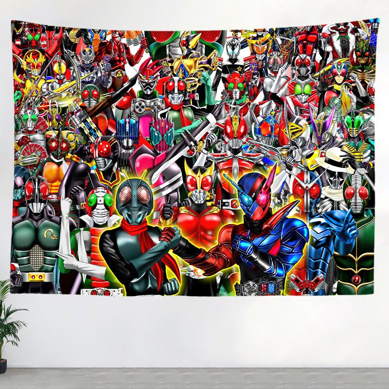 Fake Rider hanging clothspecial photography anime decorationstudent dormitory hanging blanketwall clothbirthday bedroom wall clothbackground cloth