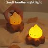 Dimmable LED Flameless Candle Soft Silicone Campfire Night Light LED Candles  Timing Function