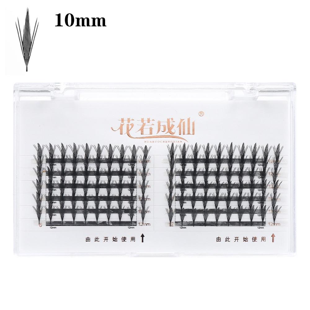 Tower Top False Eyelashes 12 Rows Premade Fan Lashes Natural Eyelashes Extensions  Women