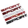 3D ABS Letters SPORT Si4 SDV6 SDV8 Emblem Car Trunk Badge Stickers For Autobiography SPORT
