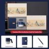 Blue Business Gift Set: Gradient Mug, Notebook & Pen