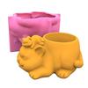 Mother and Son Cat Owl Silicone Mold Flower Epoxy Resin Casting Mold Succulent Vase Cement Mold Candle Holder Mold