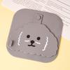 Silicone Shower Drain Cover Insect-proof Cartoon Dog Drain Hair Catcher Anti-Odor Reusable Bathtub Drain Stopper