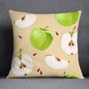 Fruit Strawberry Watermelon Print Decorative Pillowcase Car Sofa Square Cushion Pillowcase