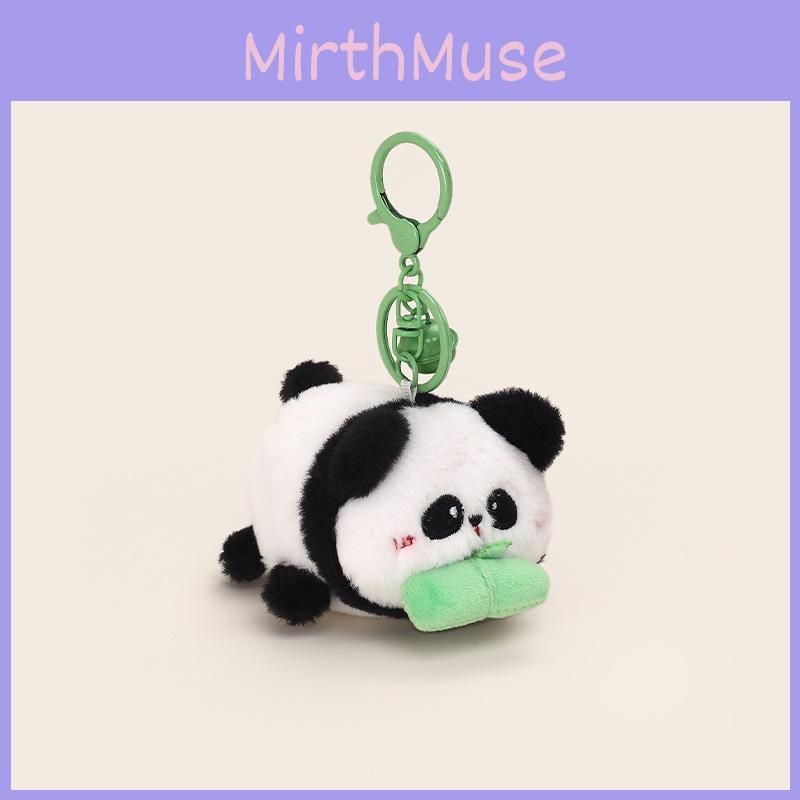 Adorable Plush Panda Keychain Accessory For Cute Bag Charm And Gift Idea