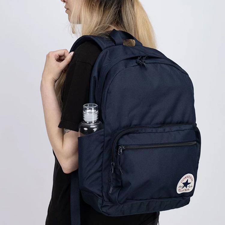 Converse Chuck Taylor Logo Polyester Rucksack Unisex Rucksäcke Dunkelblau 10020533-A02