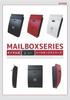 Hi-Logic Post Mailbox, Dial Lock, 3-Digit Alignment, Adjustable Settings, Fits A4 Paper, Size: W260 X H385 X D80mm, Mail Slot: W250 X H40mm, Steel, Bl