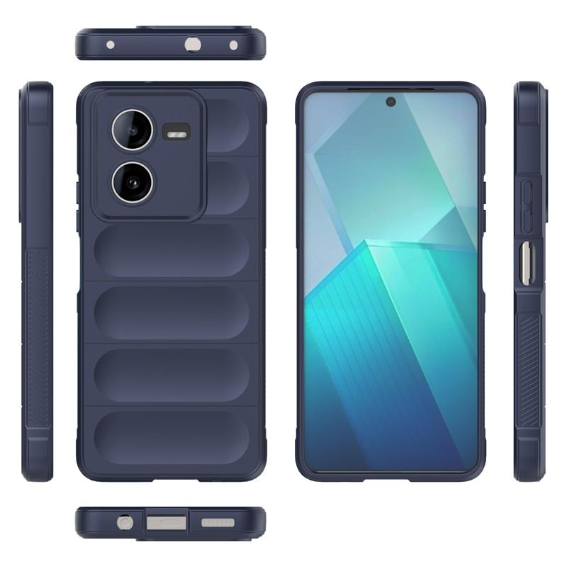 For Vivo IQOO Z8X Case Vivo IQOO Z7X Z8X Cover Skin-Friendy Silicone Luxury TPU Shockproof Protective Phone Cover Vivo IQOO Z8X