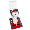 Snowman Christmas Toilet Seat Cover & Mat Set - 2 Piece Decor