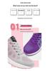 Women's Lightweight Air Cushion Running Shoes - Versatile, Breathable Flyknit Mesh, Large Size