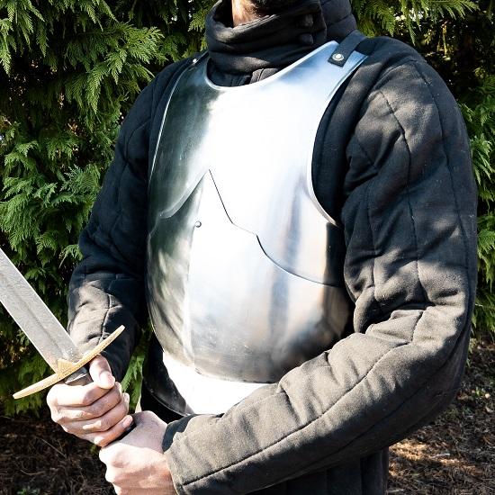 Functional Body Armor Made from Crusader Knight's Cuirass