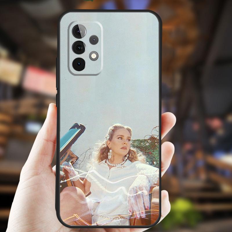 Singer Lana Del Rey Case For Samsung Galaxy A26 A54 A14 A36 A16 A33 A56 A15 A55 A53 A35 A22 A32 A52 A34 A05 A06