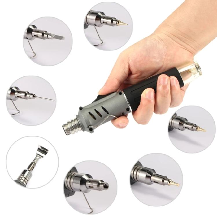 Butane Soldering Iron Kit 10 In 1 Portable Cordless Welding Solder Torch