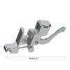 Low Shank Sewing Machine Presser Foot Holder Adapter Snap On Design Steel Universal Compatibility