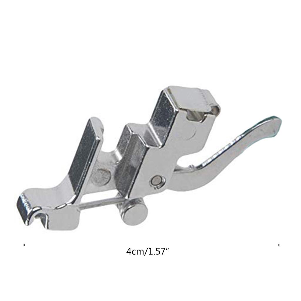 Low Shank Sewing Machine Presser Foot Holder Adapter Snap On Design Steel Universal Compatibility