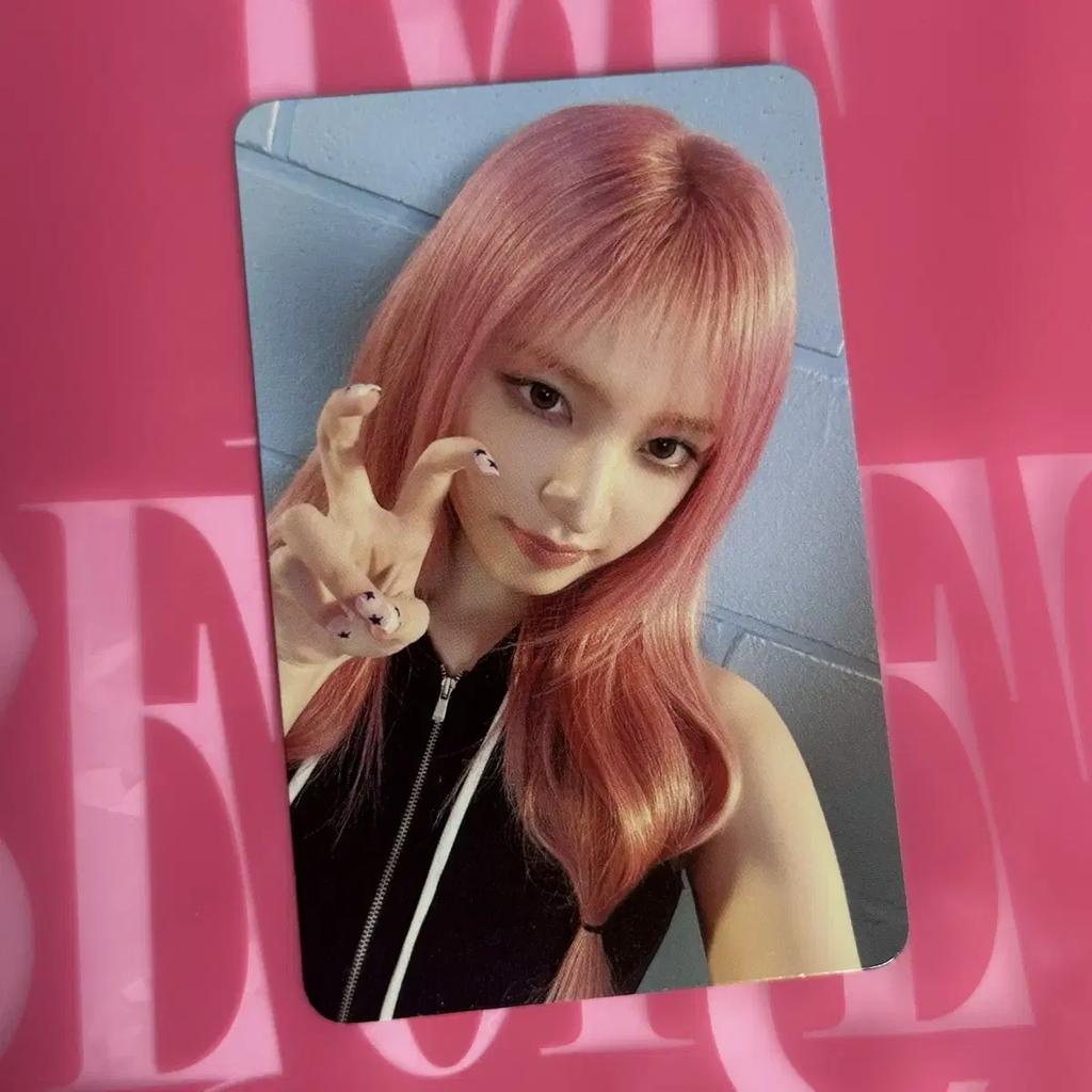 IVE Xoxz Secret Apple Music Liz Nevydaná Fotokarta Fotokarta