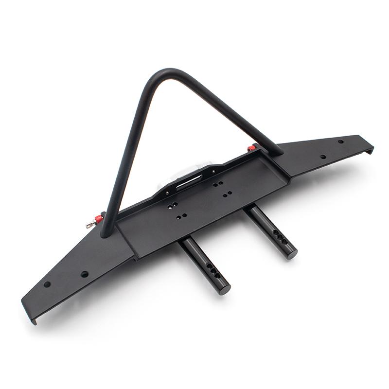 KYX Racing Aluminum Front Bumper Upgrades Parts Accessories for 1/10 RC Crawler Car Axial SCX10 II III PRO TRX4 TRX6 Gen8 Gen9