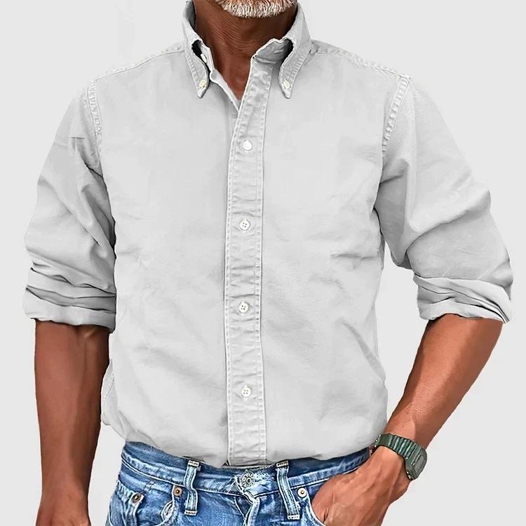 Men's Twisted Hem Shirt