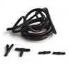 2M Windshield Wiper Washer Nozzle Hose Kit Universal Fluid Tube Pipe W/Connector