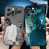 Hajime MiyaGi Andy Panda Soft Phone Case for iPhone 16 16E 17 Air 15 Pro Max 14 Plus 13 Mini 11 12 7 Black Cover Back Shell