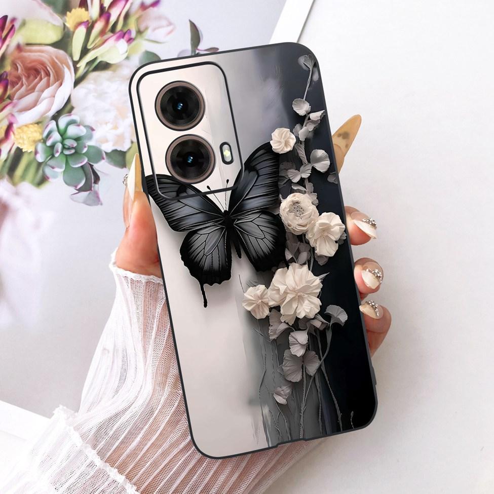 Schutzhülle für Motorola Moto G85 XT2427-3 Silikon, niedlich, modisch, lustig, cool, lackierter Bumper für Motorola G85 Moto G85 Handyhülle