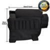 Outdoor Hunting Shotgun Bullets Holder Tactical Shooting 98K Rifle Gun Ammo Pouch Bag Tactical Cheek Rest Bullets Buttstock Pack