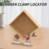 Drawer Hardware Tool Woodworking Table Saw Locator With 4 Limiters Flexible Height Setting Drawer Clamp Positioner Multi-Size