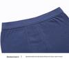 Conjunto de Ropa Interior Térmica para Hombre Color Frijol Rojo - Top de Cuello Semi Alto y Pantalones, Algodón, Ligero, Cuello Redondo