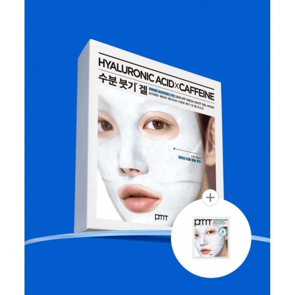 Primera Watery Hc Depuff Megashot Gel Mask Set 36g 5 Sheets NONE