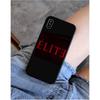YNDFCNB Série de TV Espanhola Elite Capa de Celular de Luxo para iphone 11 Pro Max X XS MAX 6 6s 7 8 plus 5 5S 5SE XR SE2020