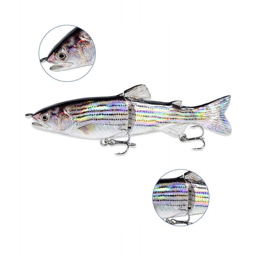 Wobbler Fishing Lure Pike Zander Catfish Imitates Roach Xxxl 68G 18.5Cm