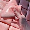 Simulated Cream Toast Squeeze Toy Slow Rising Soft Gel Stress Reliever Funny Sticky Decompression Toy Gift for Adults Kids