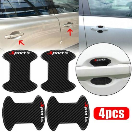 8Pcs Car Door Handle Bowl Sticker Anti-scratch Protector Cover Car Accessories