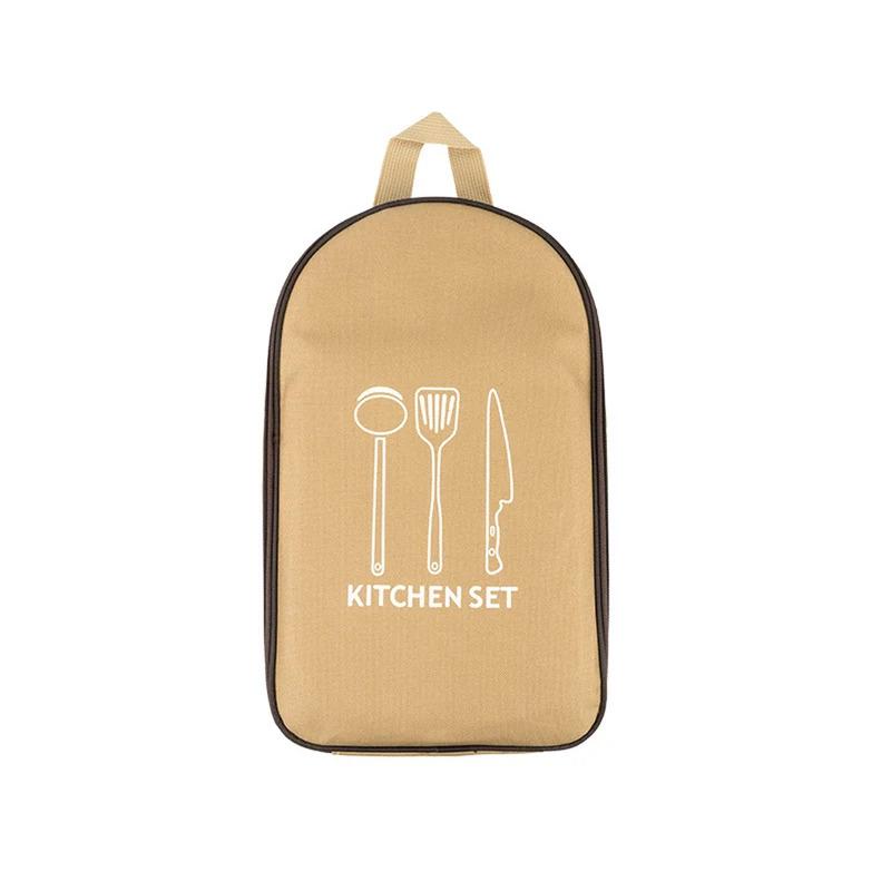 Outdoor Camping Kitchen Utensil Storage Bag, Portable Cooking Utensil Storage Bag, Outdoor Camping Kitchen Utensil Storage Bag