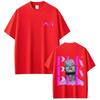 Rapper Plk Face Graphic Tshirt Men Women Fashion Pop Music Streetwear Mens Casual Cotton T Shirts Unisex Vintage Hip Hop Tees