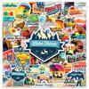 50 Graffiti Stickers Outdoor Travel California Decorative Suitcase Stickers
