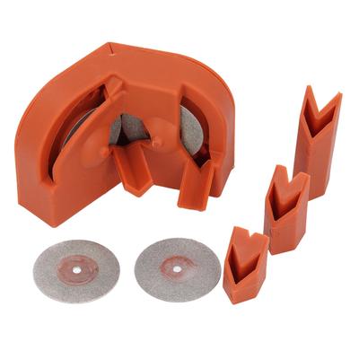 Mehrzweck-Bohrer-Schleifschärfer, tragbares Schärfwerkzeug für Küchenschneider