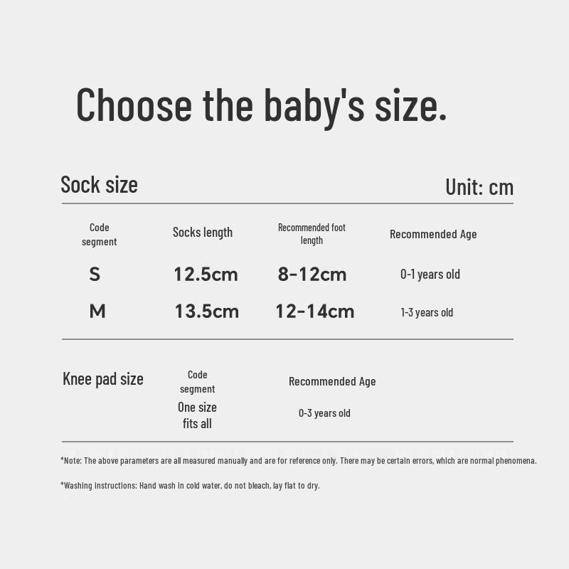 Baby Crawling Knee Pads & Floor Socks (2-Pack)