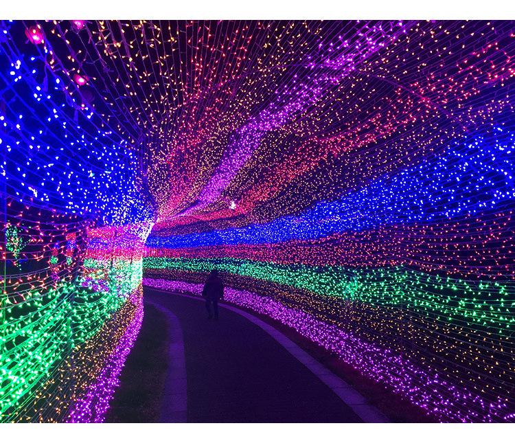 Waterproof LED Star String Lights for Christmas, New Year, Wedding & Outdoor Festivals