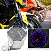 Universal Motorcycle Retro Modification LED Odometer Speedometer Digital Mile Meter Gauge