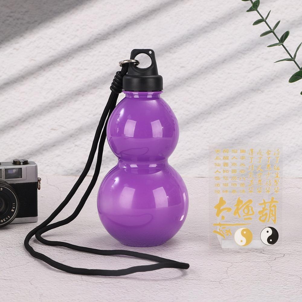 

Leakproof Gourd Water Bottle Chinese Vintage Sports Bottle Water Jug Gourd Kettle Gift фіолетовий