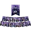 Birthday Theme Party Decoration Banner Pull Flag Cake Flag Balloon- Set