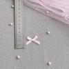 75×300cm Pearl Chiffon Table Flag Semi Transparent Sheer Drapes Wedding Table Decoration Gauze Mesh Pearl Chiffon Fabric