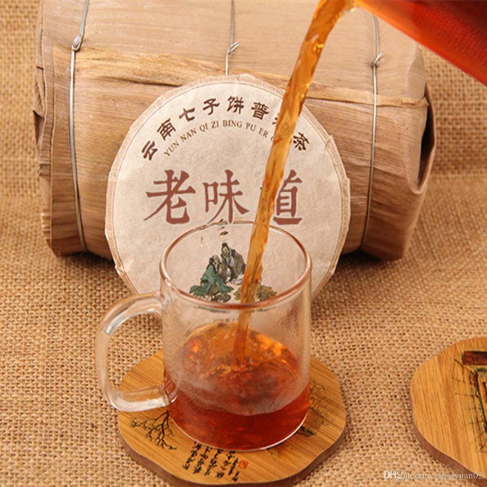 Yunnan Organic Ripe Pu er Tea Cake 100g Natural Herbal Energy Tea for Men 01